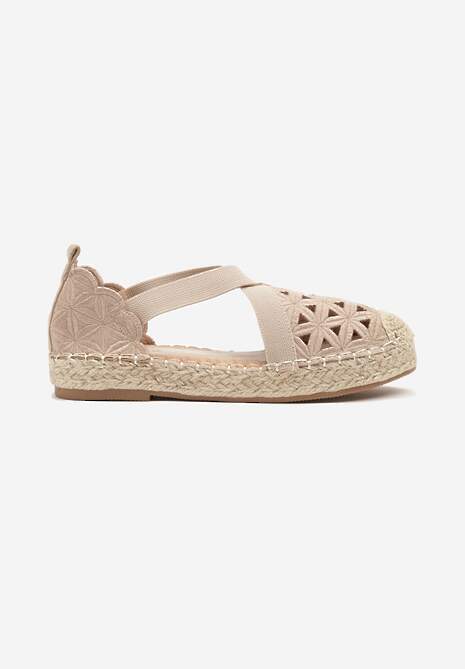 Espadrile Deothra Bej închis 4