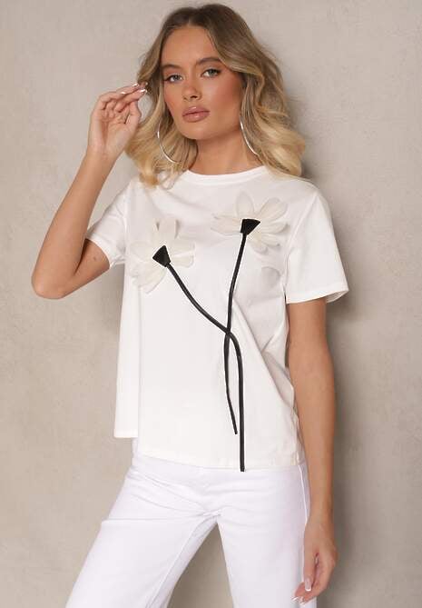 T-shirt Nalathra Alb 4