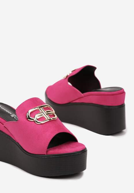 Papuci Eleaneren Fucsia 6