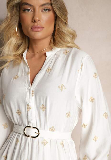 Rochie Nalorwen Albă 5