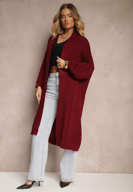 Cardigan Bordo 4