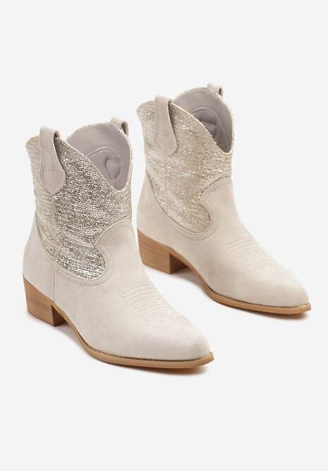 Botine Elearisha Argintii 5