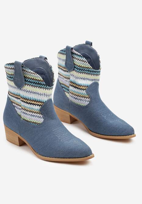 Botine Elearisha Albastre 5