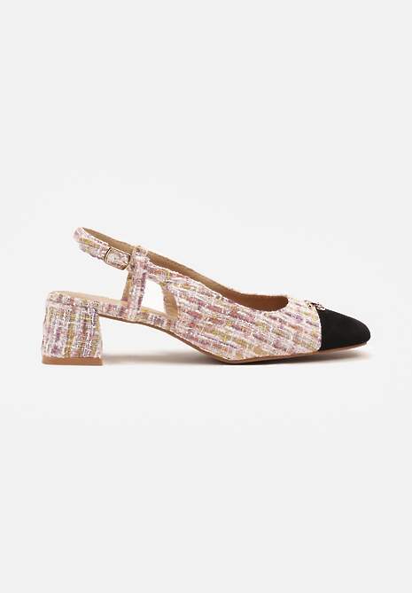 Pantofi cu toc Dorirena Roz 4