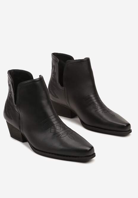 Botine Hanaries Negre 5