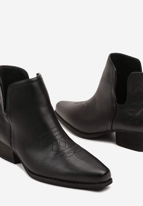 Botine Hanaries Negre 6