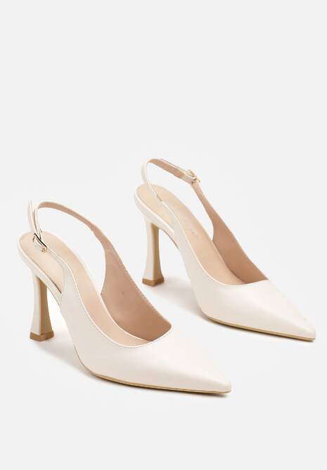 Pantofi stiletto Dolandra Bej 5
