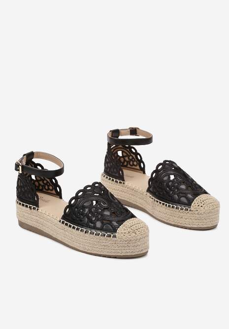 Espadrile Eleanil Negre 5