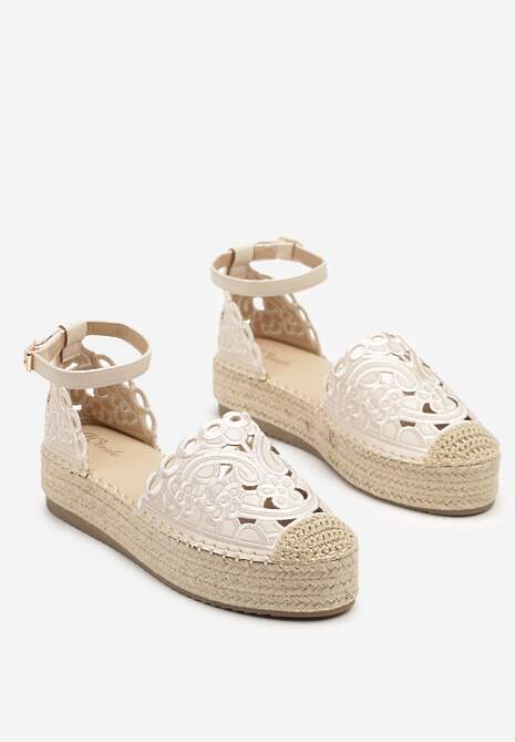 Espadrile Eleanil Bej 5