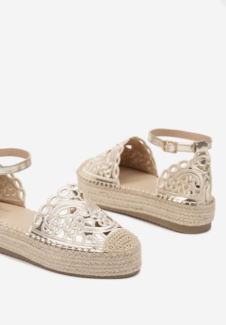 Espadrile Eleanil Aurii 6