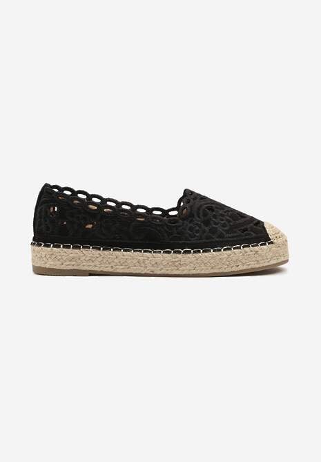 Espadrile Elearwen Negre 4