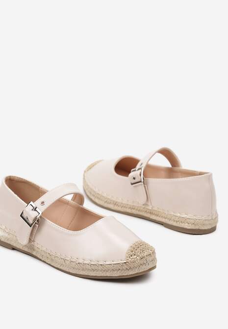 Espadrile Galvesis Bej 6