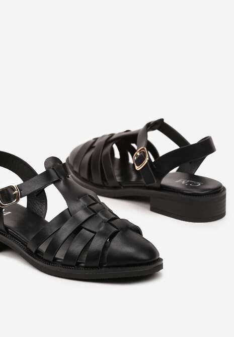 Sandale Delathea Negre 6