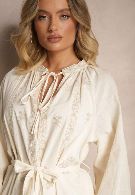 Rochie Gonalin Bej 5
