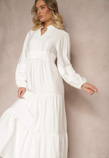 Rochie Gonalien Albă 4