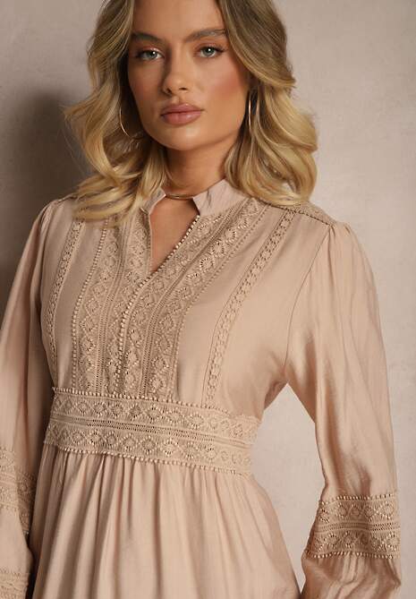 Rochie Gonalien Bej 5