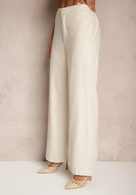 Pantaloni Feneliona Bej 4