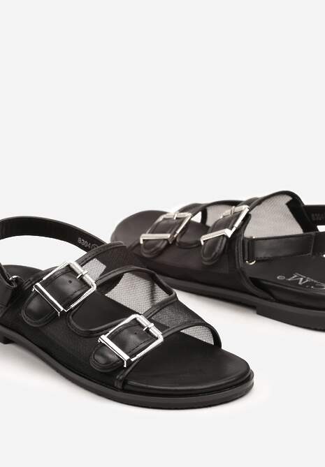 Sandale Aworna Negre 6