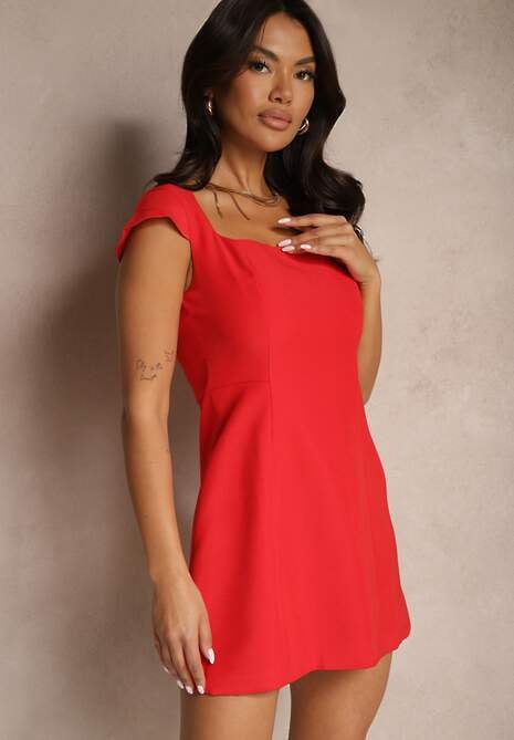 Rochie Borreti Roșie 4
