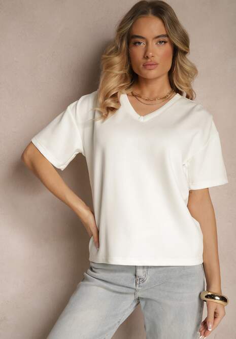 T-shirt Fonellea Alb 4