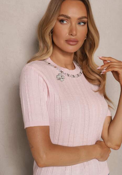 Bluză Alirena Roz 5