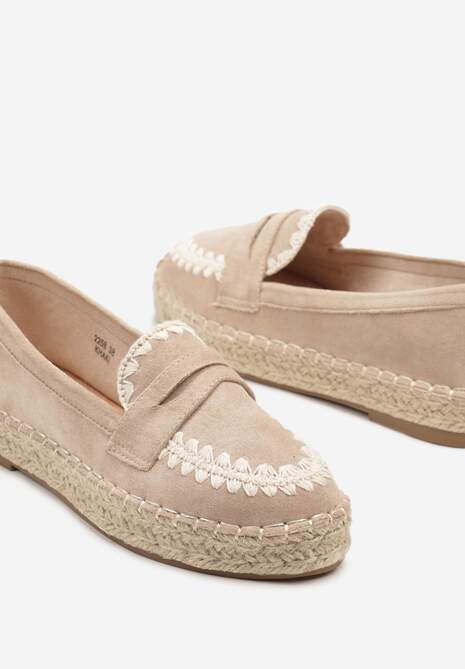 Espadrile Taslexia Bej închis 6