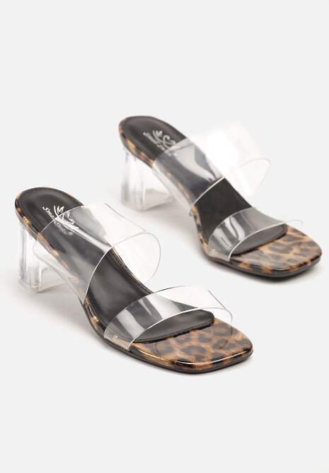 Papuci Tatorea Imprimeu leopard 5
