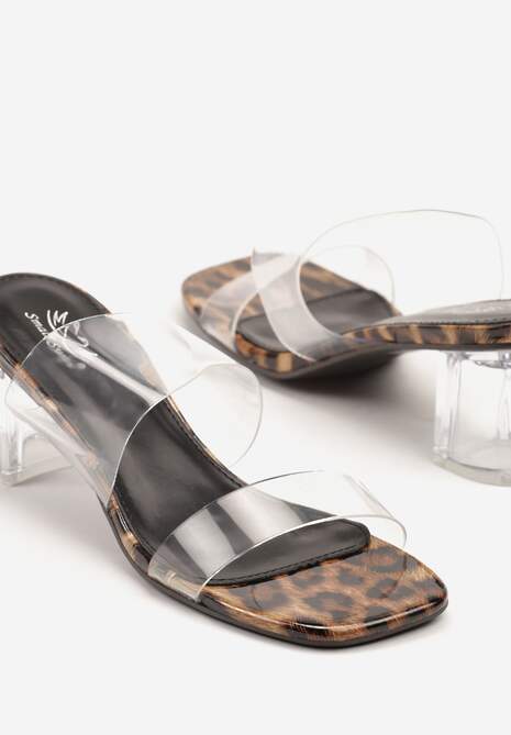 Papuci Tatorea Imprimeu leopard 6
