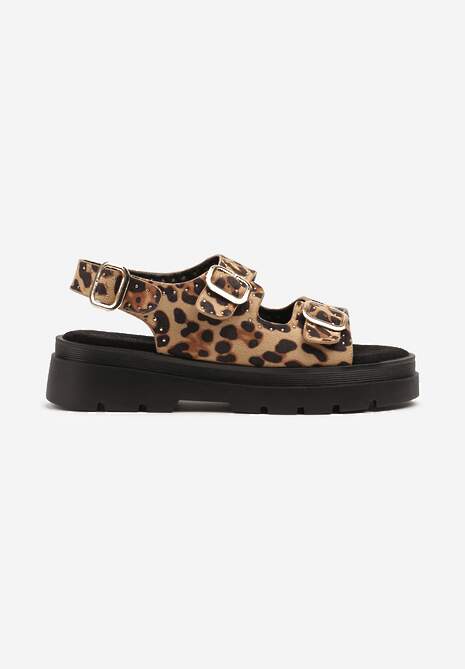 Sandale Ralabis Imprimeu leopard 4