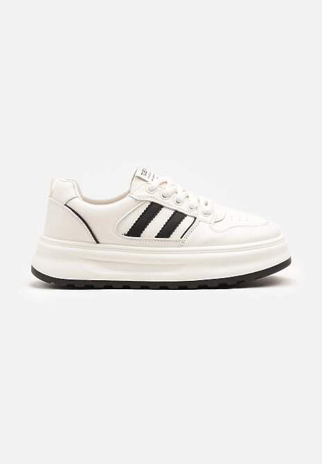 Sneakers Fonawia Bej cu negru 4