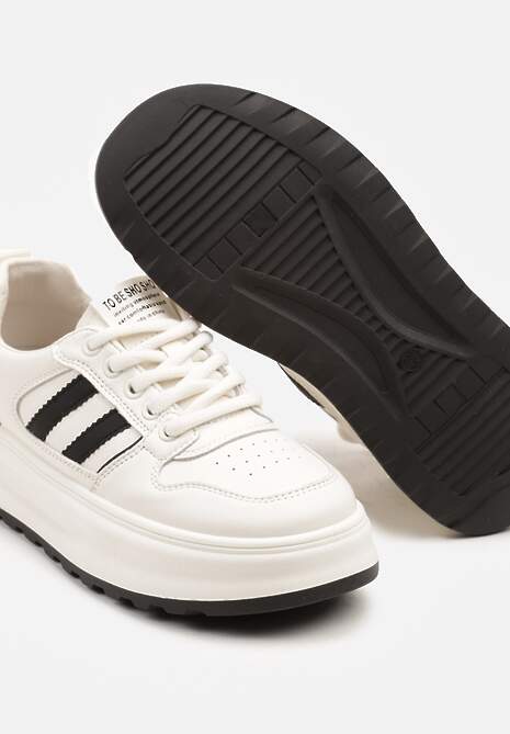 Sneakers Fonawia Bej cu negru 6