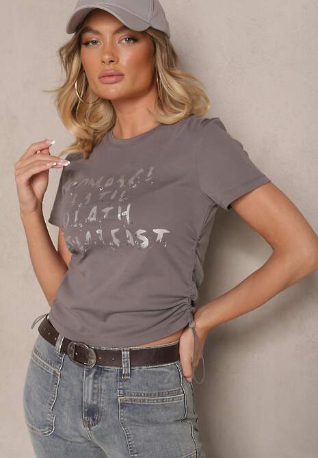 T-shirt Nelretis Gri 4