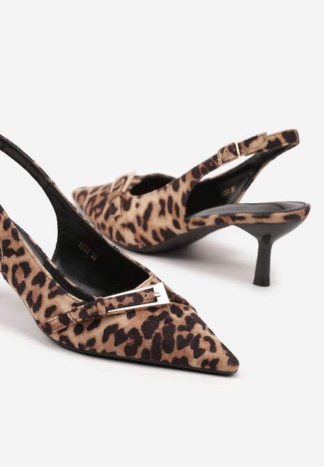 Sandale Karilen Imprimeu leopard 6