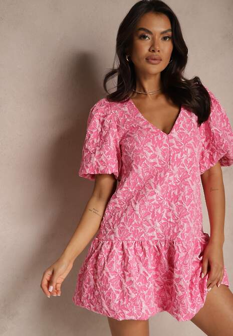 Rochie Ninatiela Roz 4
