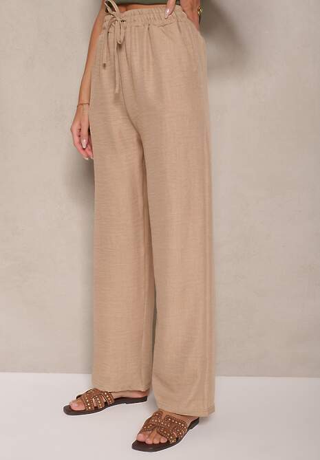 Pantaloni Ramaya Bej 4