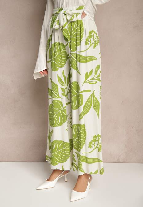 Pantaloni Liledia Verde deschis 4