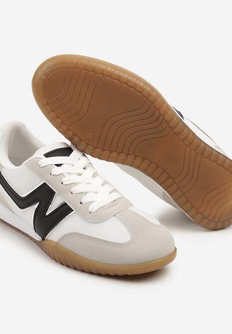Sneakers Tanelis Alb cu negru 6