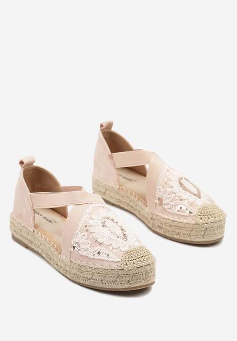 Espadrile Atera Roz 5