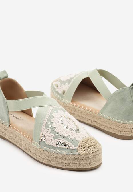 Espadrile Atera Verzi 6