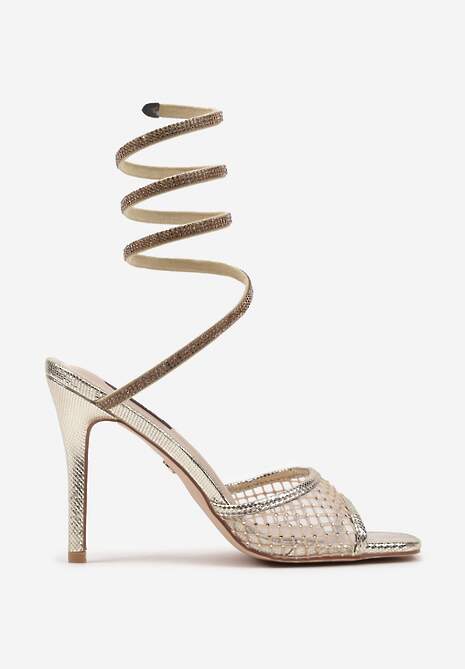Pantofi stiletto Camiora Aurii 4