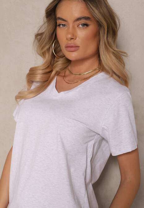 T-shirt Tanirea Gri deschis 5