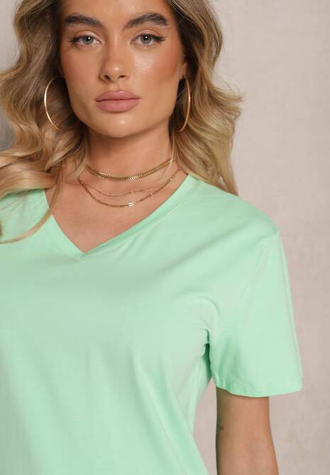 T-shirt Tanirea Verde deschis 5
