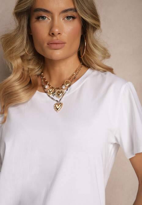 T-shirt Nattine Alb 5