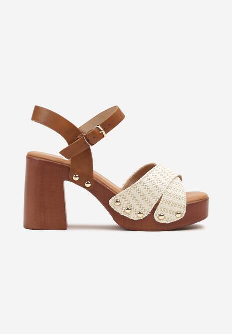Sandale Macce Bej 4