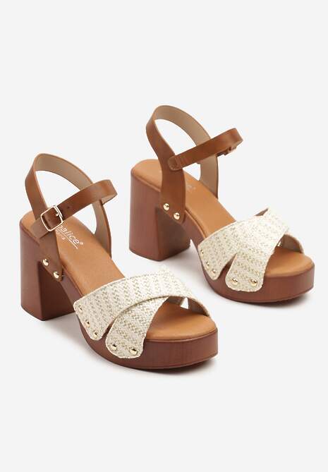 Sandale Macce Bej 5