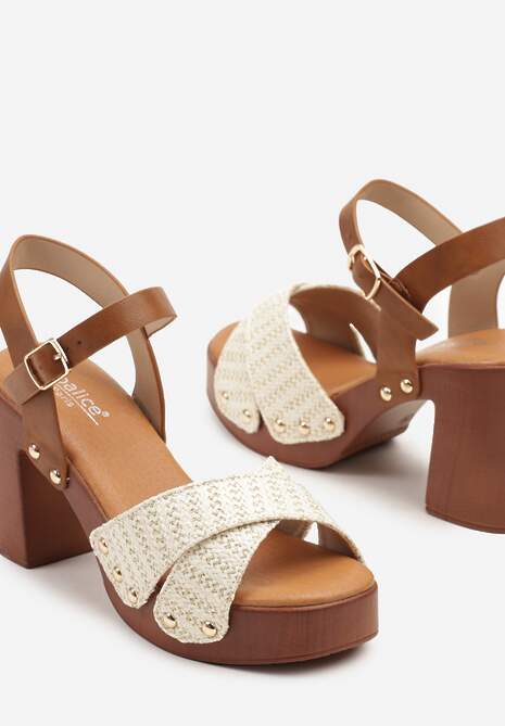 Sandale Macce Bej 6