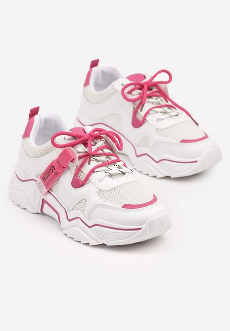 Sneakers Taneril Alb cu roz 5