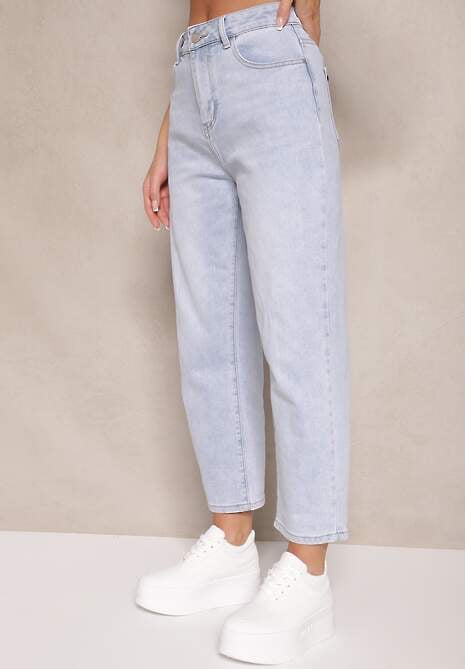 Blugi Efalisia Albastru deschis 4