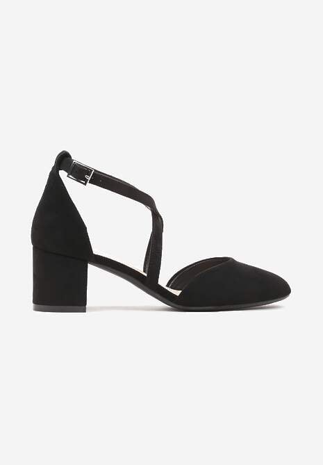 Pantofi cu toc Dortia Negri 4