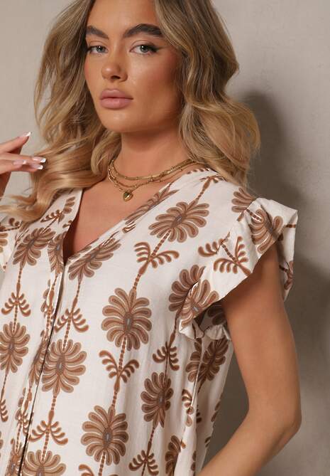 Rochie Efalithea Bej 5